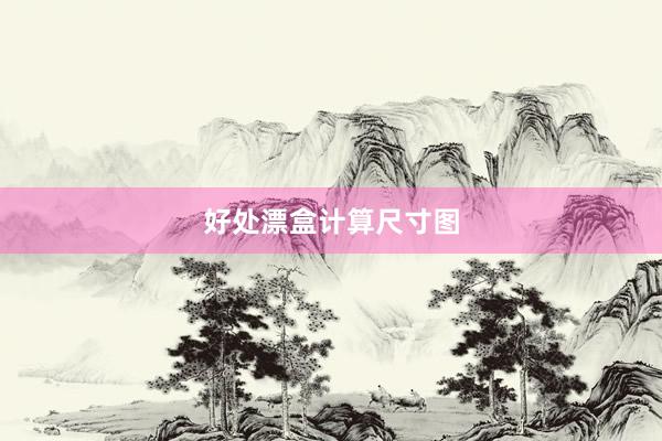 好处漂盒计算尺寸图